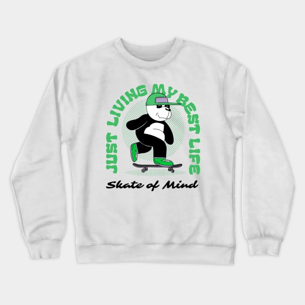 Skate of Mind Crewneck Sweatshirt by Bruno Pires